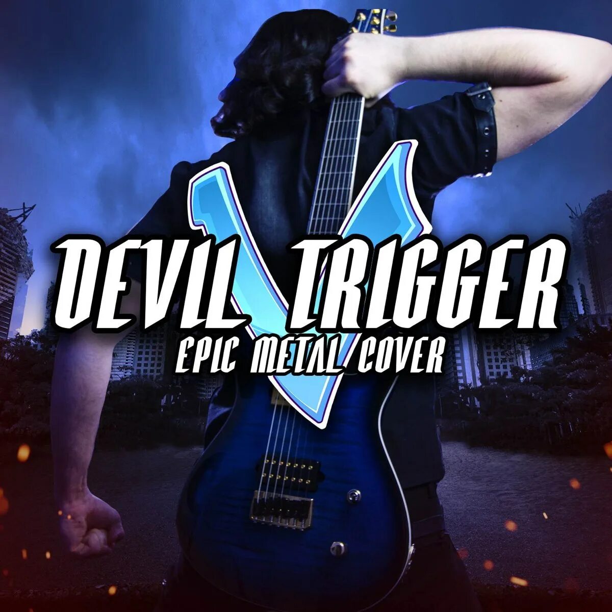 Epic metal cover. Девил триггер кавер метал. LITTLEVMILLS. Little v. Devil Trigger Cover.