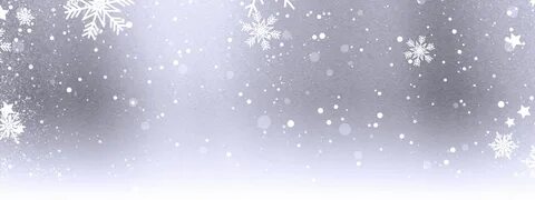 Серебристые снежинки новогодний