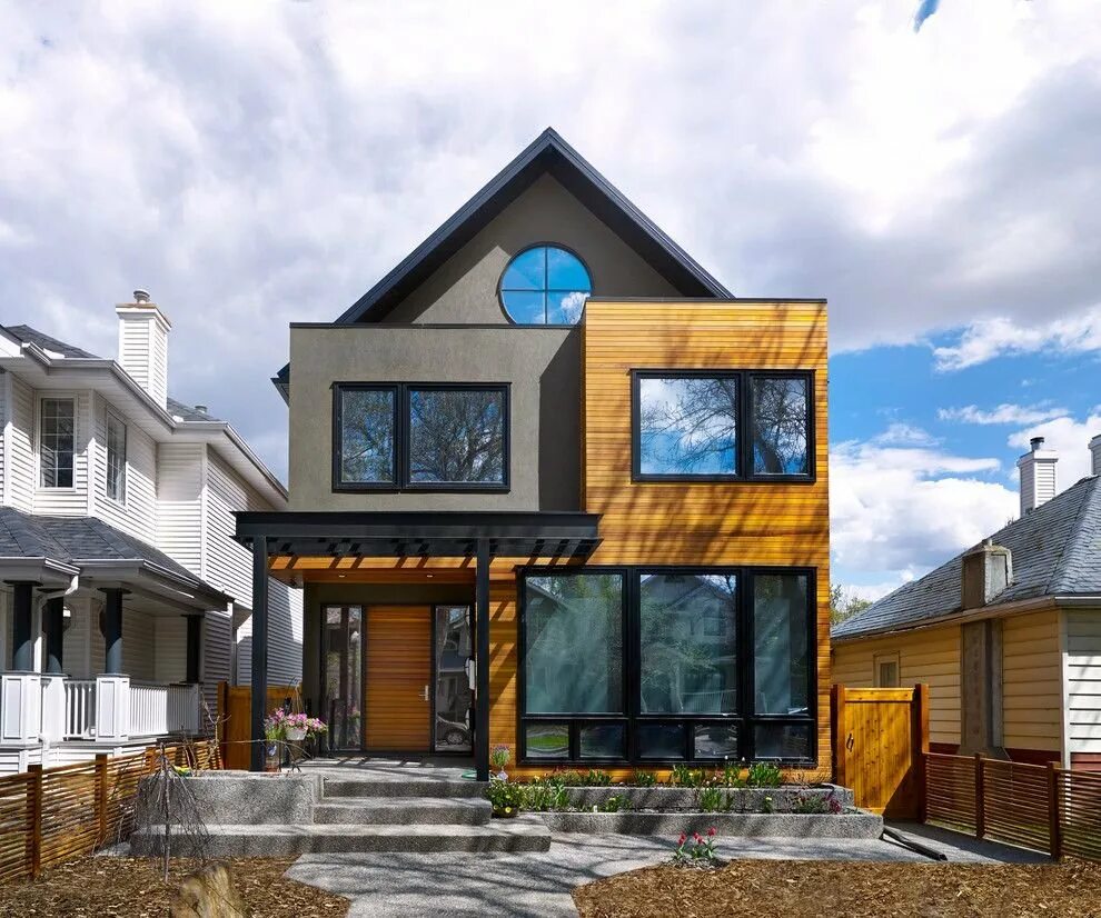 Имитация фасада дома. Деревянный дом обшитый вагонкой снаружи. Фахверк планкен. Фасад деревянного дома. Планкен на фасаде дома.