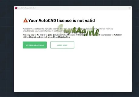 Истекло время ожидания выдачи лицензии автокад 2024