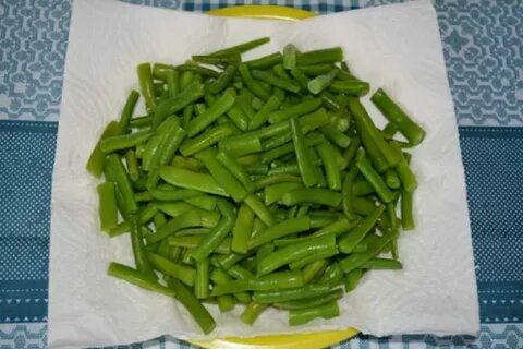 Как приготовить замороженную стручковую фасоль рецепт