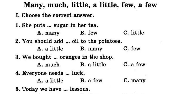 Many much little few в английском языке. В английском языке little a little few a few. Задания на much many little few. Much many few little упражнения. Вставьте many a lot of