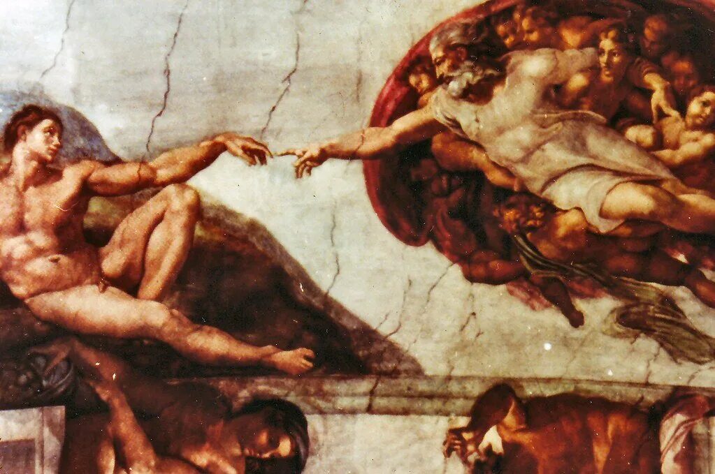 Леонардо да Винчи Сикстинская капелла. Микеланджело Сикстинская капелла Бог человек рука. Возрождение Адама Микеланджело. Картина да Винчи в Сикстинской капелле. Тело возрождение