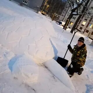 Слепящий снег
