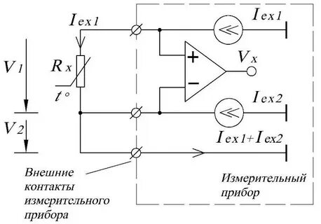 Трехпроводная схема подключения датчика