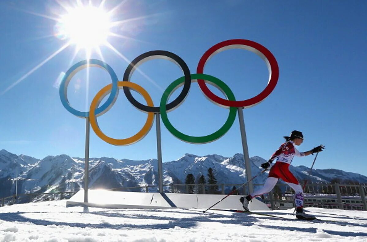 Олимпийские игры в Сочи 2014. Кольца Олимпийских игр.