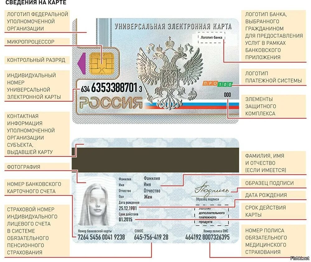 Универсальная электронная система. Универсальная электронная карта гражданина.