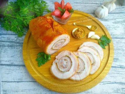 Рулет из курицы на праздничный стол