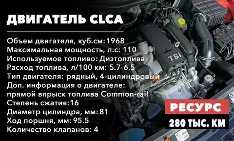 Технические характеристики двигателя фольксваген