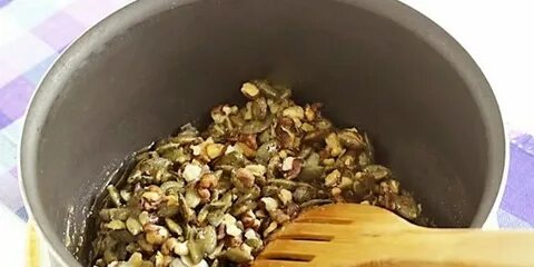 Тыквенные семечки грецкий орех с медом