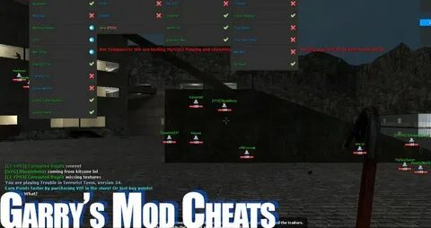Garry mod коды
