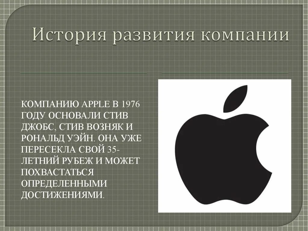 Почему на айфоне яблоко. История создания компании Аппле. Презентация компании Apple. Рассказ о компании Apple. Яблоко компании Apple.