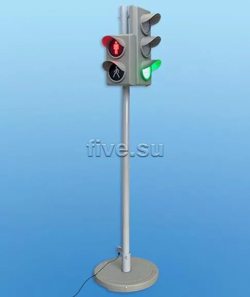Электрифицированная модель транспортного и пешеходного светофоров. Стойка для светофора. Макеты транспортного и пешеходного светофора. Инженерный пульт для светофоров.