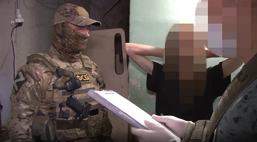 Задержанный украинский террорист