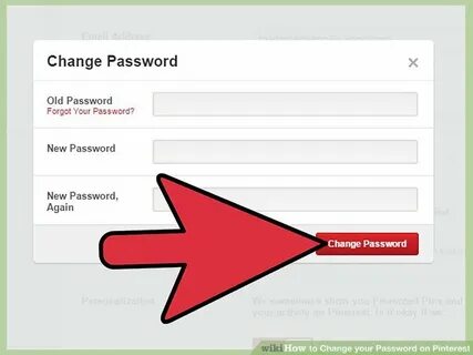 Change account password