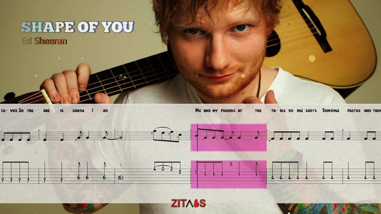 Shape of you на гитаре. Shape of you табы. ed sheeran shape of you аккорды. ed sheeran pdf. песня шейп оф ю слушать.