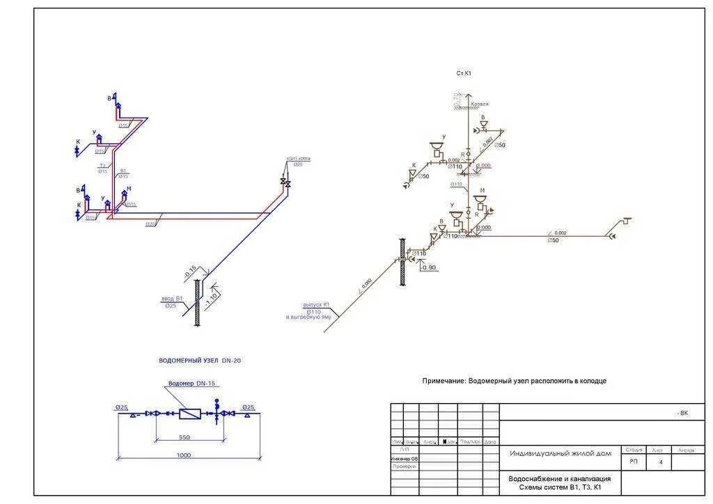 Узел разрыва. Схема трубопроводов водоснабжения аксонометрия. Схема трубопроводов водопровода в1. Аксонометрическая схема холодного водопровода в1. Аксонометрическая схема водопровода в1.