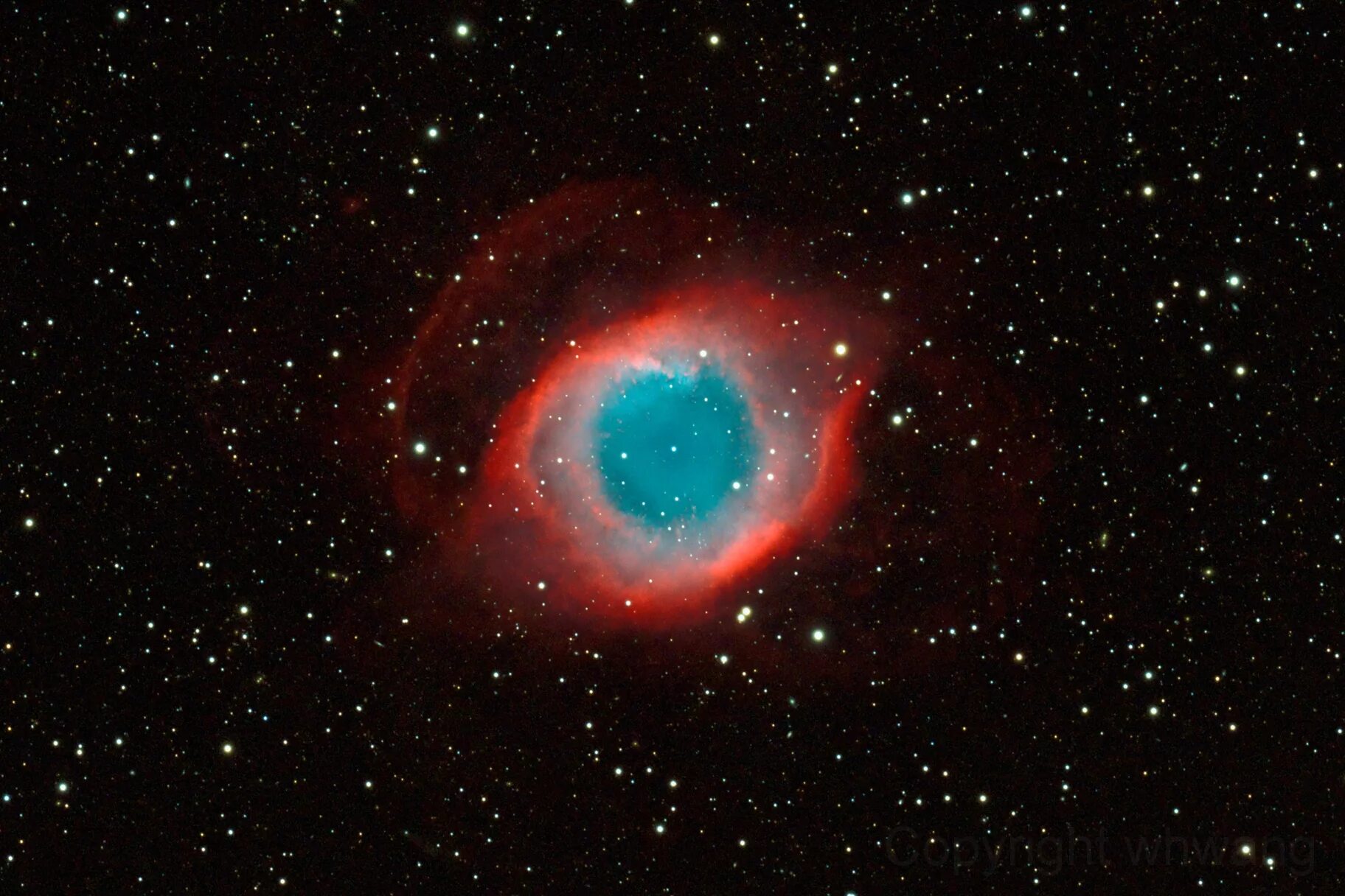 Код глаза бога. Туманность ngc 7293. helix nebula, ngc 7293. туманность ngc 7293 «улитка». планетарная туманность глаз бога.