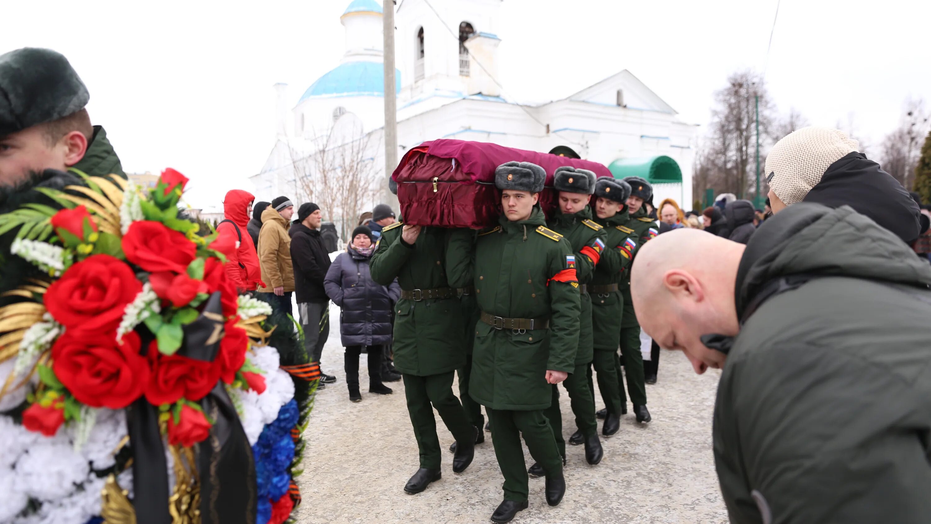 Простились с погибшим в Ярославской. Похороны ваксмана ярославль