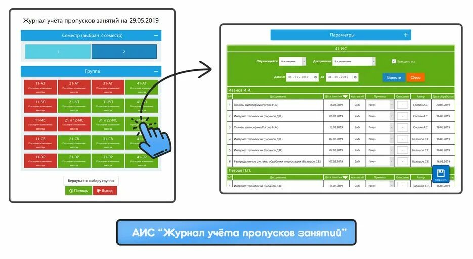 Аис электронный дневник нижегородско. Журнал пропусков уроков. Журнал учета пропущенных занятий. Программа учета пропусков. АИС дневник.