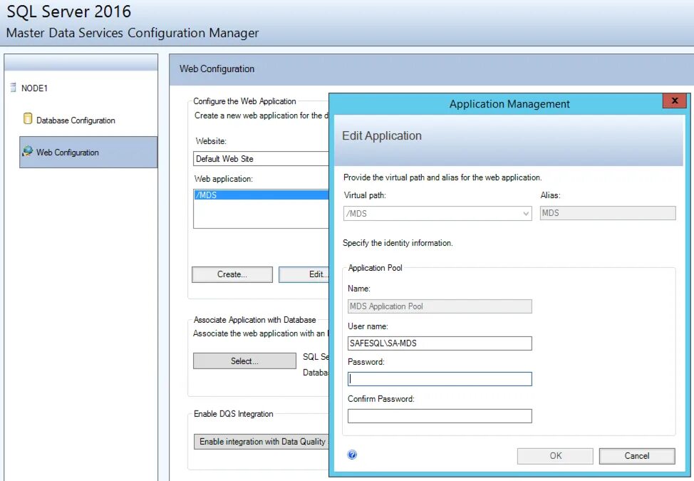 Master data services служба. Диспетчер конфигурации Master data services SQL. MSSQL Master database. Создать профиль в Master data services SQL. User 2016