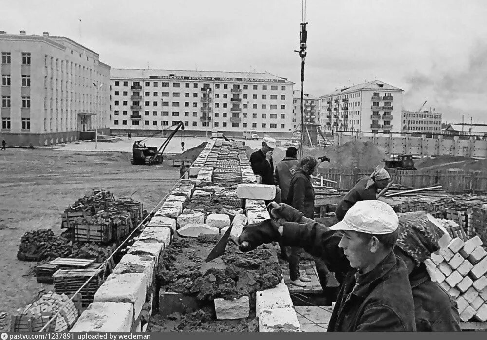 Старый город Урай. Урай 1980. Архив город Урай. Урай ретро.