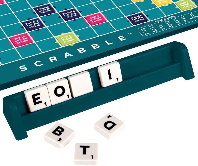 Scrabble game is