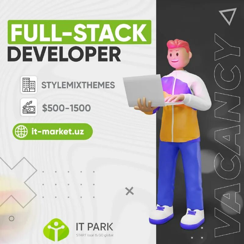 Full stack 365. Разработчик. It специалист. Full stack разработчик вакансии. Обучение разработчиков.