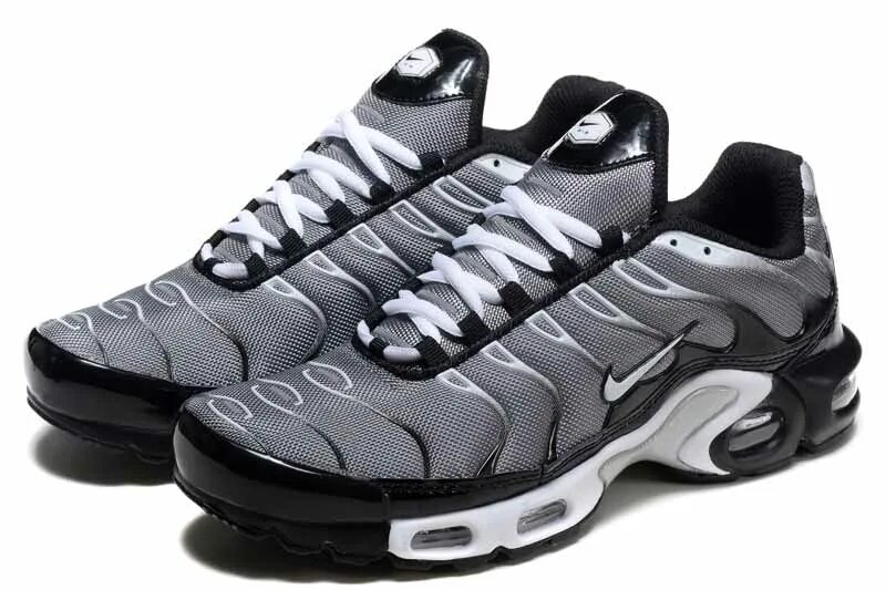 Черно серые найки. Nike Air Max TN Plus. Nike Air Max TN Grey. Nike Air Max TN Plus Black White. Nike Air Max TN Plus серые.