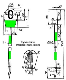 Переносные сигнальные знаки
