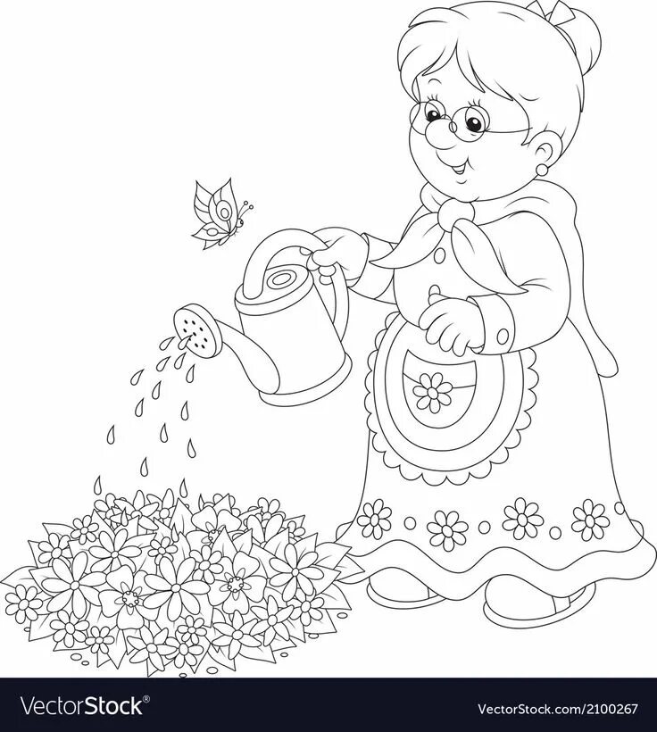 Бабушка раскраска для детей распечатать karkulka Coloring pages, Little red riding hood, Red riding hood