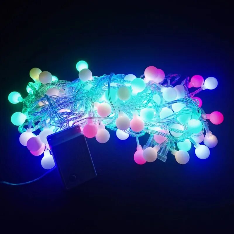 Гирлянда светодиодная 100 led шарики Мульти (10м.+1,5м) ip20 gl65 Feron. Светодиодная гирлянда Neon-night272003. Гирлянда Neon Night led - шарики RGB d175мм 2х4в. Гирлянда 200l Waterproof led Light Mr.