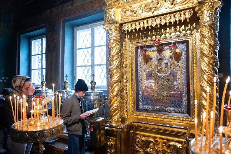 в каком монастыре икона всецарица