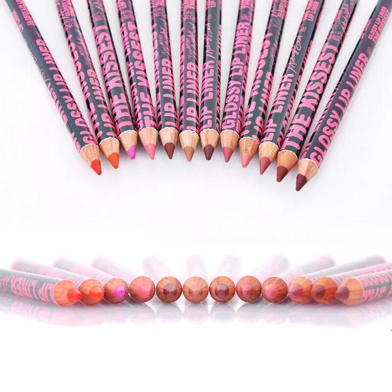 Деревянный карандаш для губ. Party Cosmetics Pencil для губ. Карандаш для губ make up розовая. Professional Lipliner Pencil. Pencil waterproof