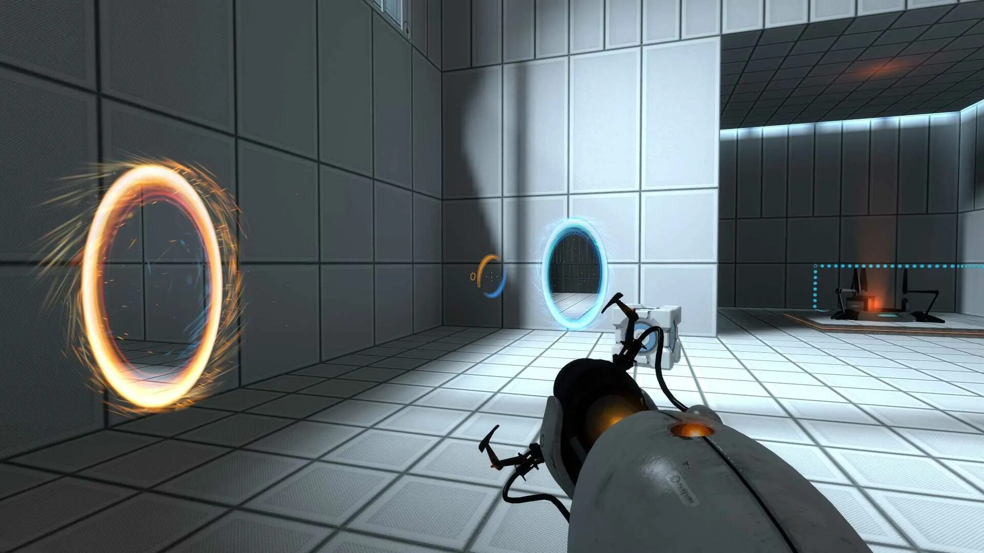 Games portal. Телепорт 2 игра. portal 1 финал. portal 1 и portal 2. portal 1 screenshot.