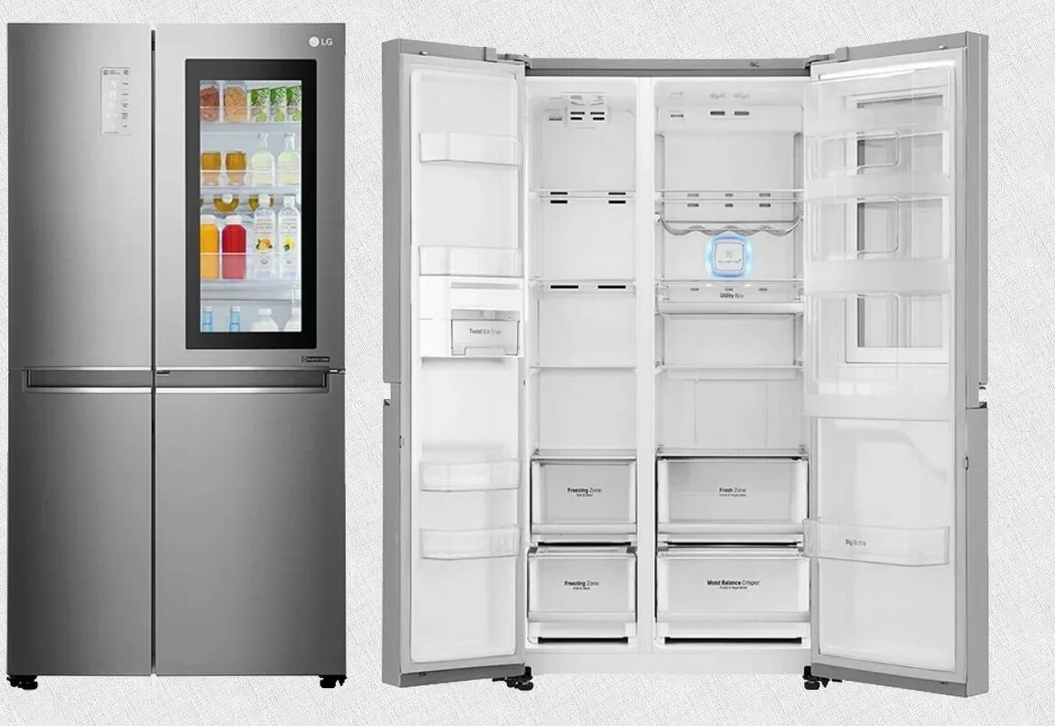 Многодверные холодильники lg. Холодильник многодверный lg. Холодильник (side-by-side) lg gc-b247seuv. Lg gm-x936sbhv. Lg door in door fridge.