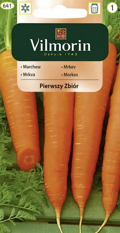 Морковь 1 разбор. Морковь Вильморин. Морковь первый сбор. Семена производитель Vilmorin. Морковь длинна оранжевая конусообразна.