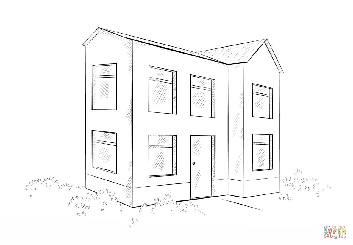 Рисунок здания карандашом. Современный дом рисунок. Рисунки домов для срисовки. Нарисовать современный дом.