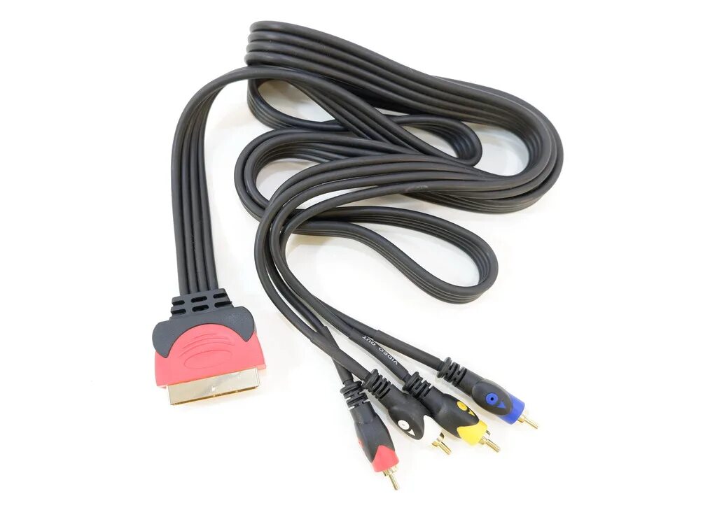 Кабель SCART скарт на 3 RCA тюльпан. Кабель SCART - 4 RCA. Кабель скарт 2 RCA. Кабель SCART 3xrca (тюльпан).