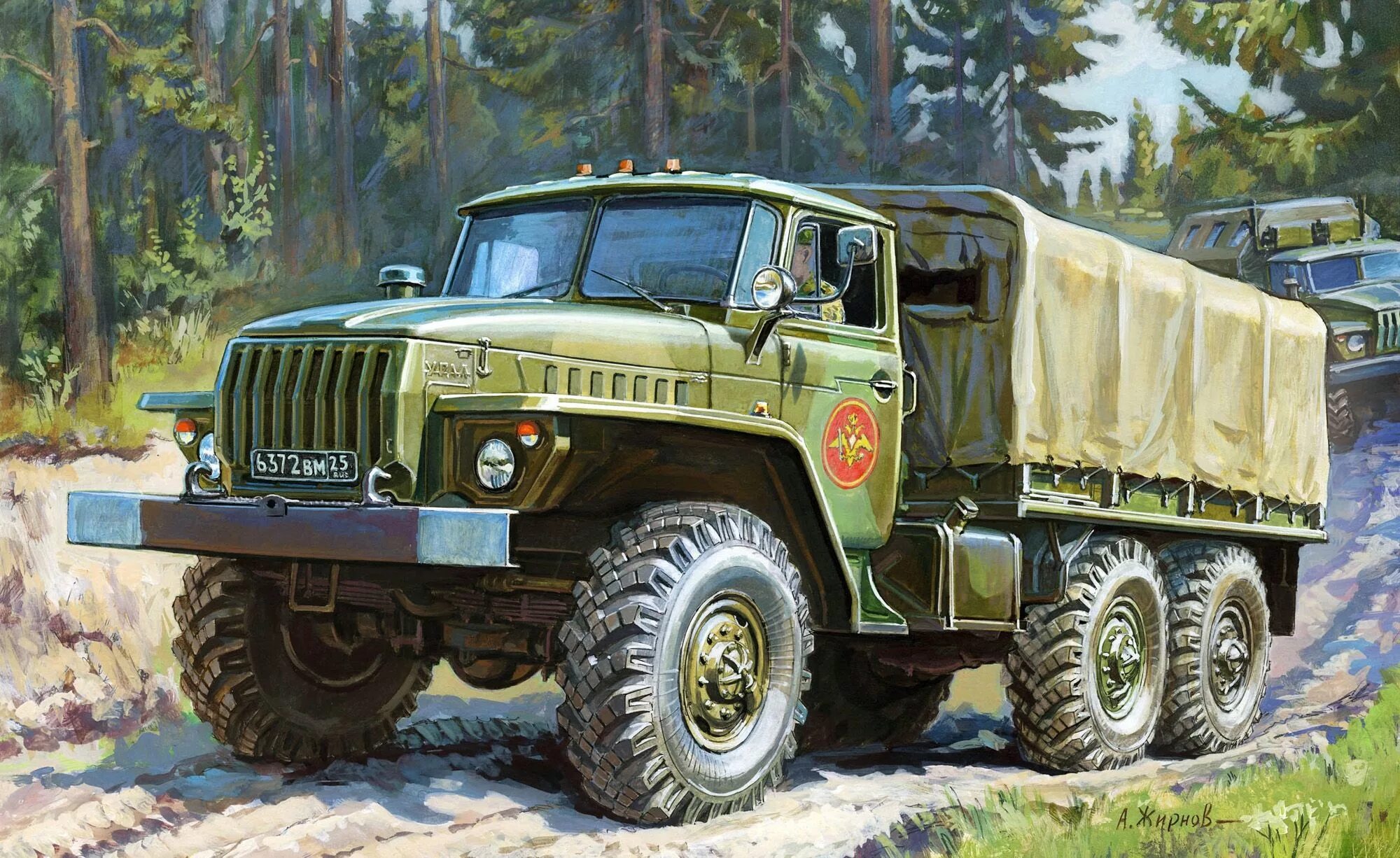 Урал рисунок. Автомобиль Урал Урал 4320. Армейский грузовик Урал 4320. Советский армейский грузовик Урал 4320. Урал 4320 арт.