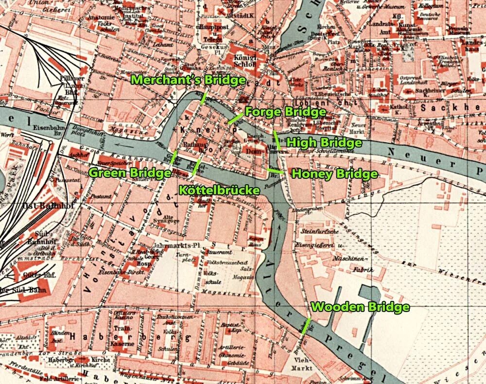Кенигсберг карта 1938. Карта Кенигсберга 1938 года. Карта улиц Кенигсберга. Районы Кенигсберга на карте.
