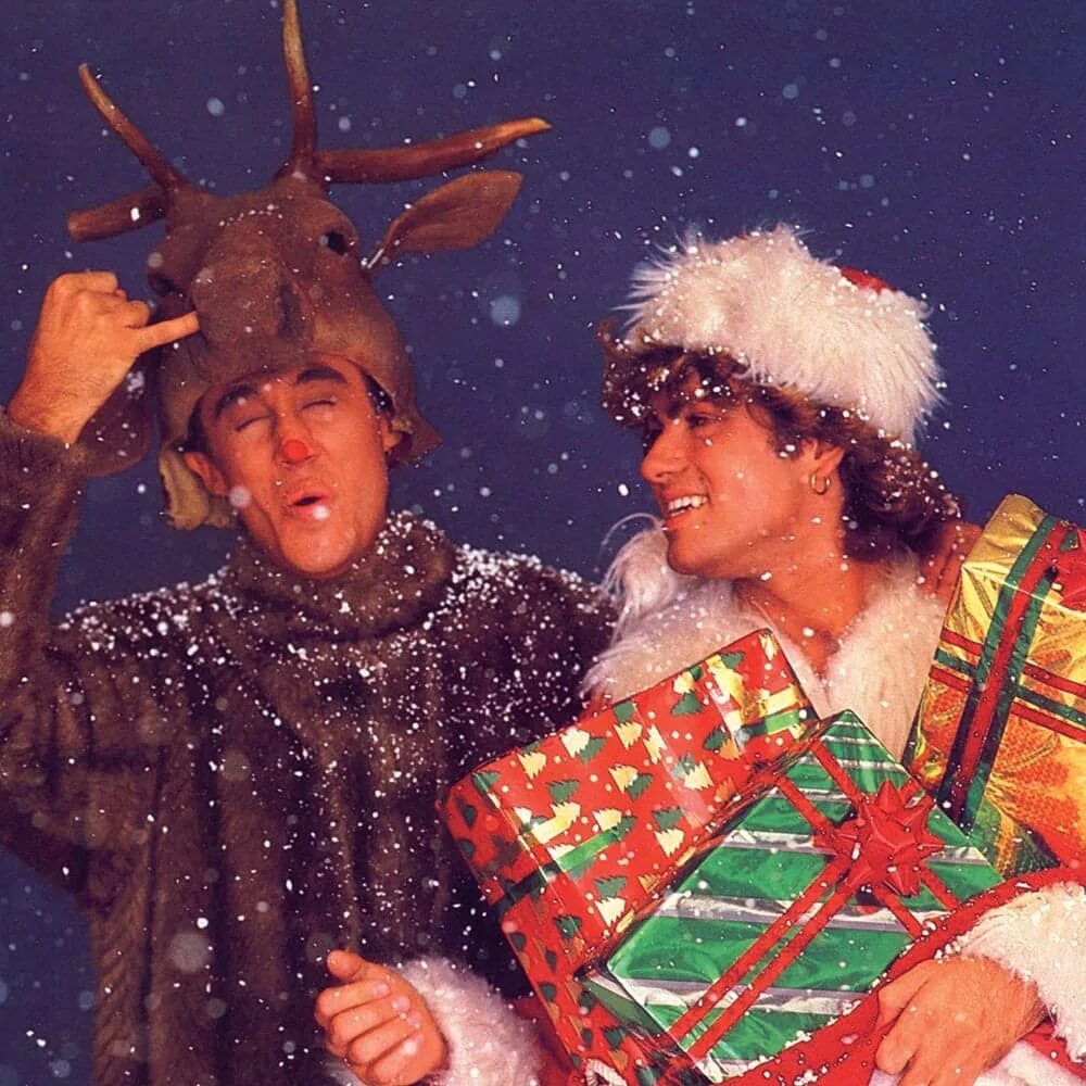 Группа Wham last Christmas. Wham last Christmas обложка. Christmas i gave my heart