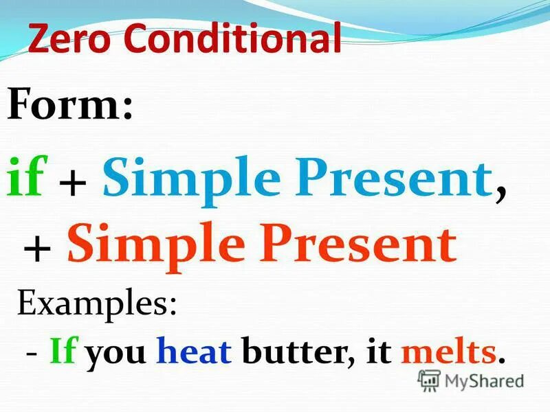 Предложения с 0 conditionals. Предложения с Zero conditional. Zero and first conditional правило. Zero conditional формула. 0 conditional wordwall