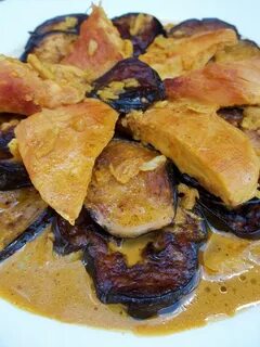 Курица с баклажанами по грузински