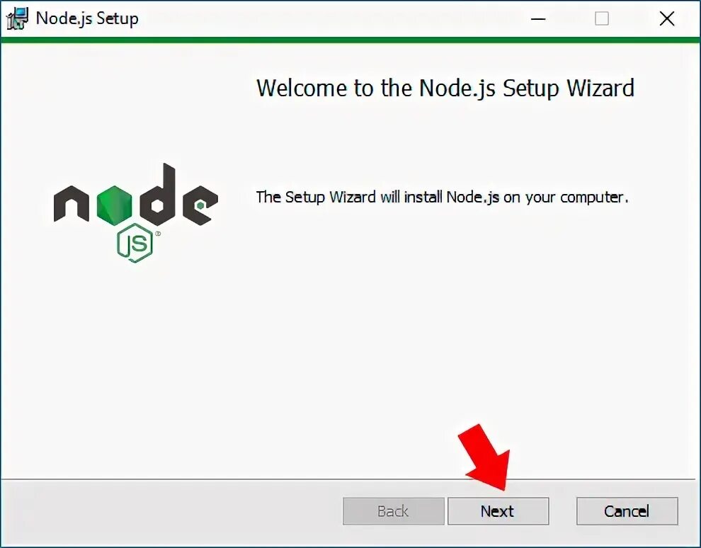 Обновить node windows. Обновить node windows