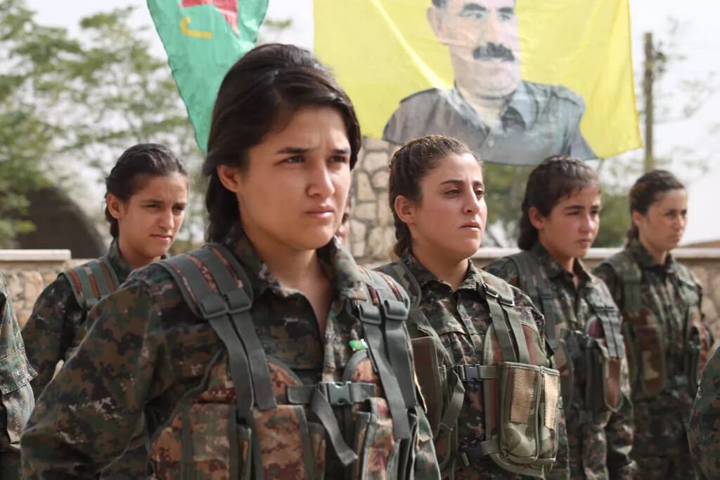 YPG Рожава. YPJ Курдистан. YPG-YPJ.