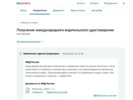 Сколько рассматривают заявление на госуслугах
