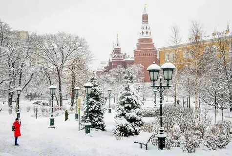 Прогулки по москве зимой