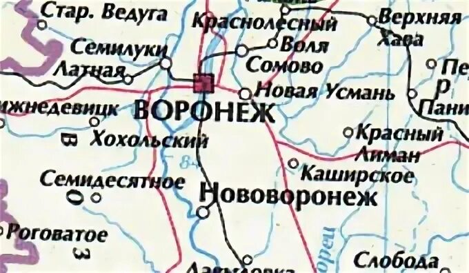 Населенный пункт воронежа