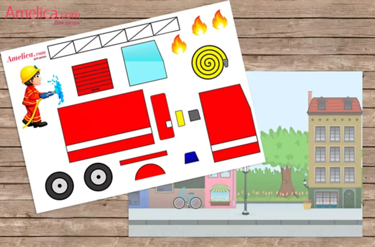 Пожарная машина средняя группа. Аппликация пожарная машина. Пожарная машина аппликация для детей. Аппликация пожарная машина из бумаги. Машина аппликация для детей.